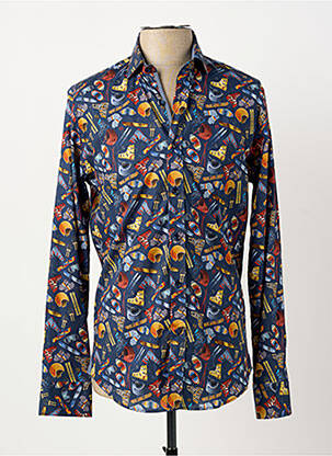 Cămașă cu mâneci lungi albastru A FISH NAMED FRED bărbat