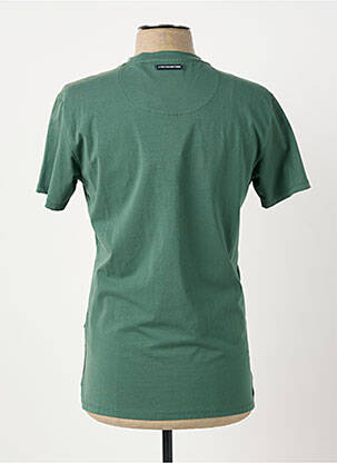 Tricou croială cambrată mâneci scurte verde A FISH NAMED FRED bărbat
