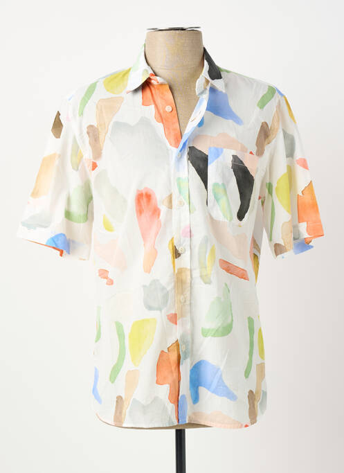 Cămașă cu mâneci scurte alb BOB bărbat