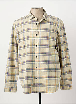 Cămașă cu mâneci lungi bej DSTREZZED bărbat