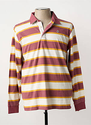 Polo mâneci lungi mâneci lungi violet SERGE BLANCO bărbat