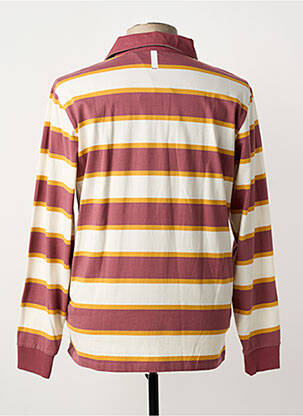 Polo mâneci lungi mâneci lungi violet SERGE BLANCO bărbat