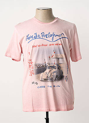 Tricou roz BOB bărbat