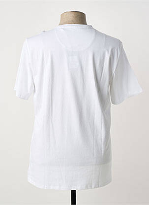 Tricou croială cambrată mâneci scurte alb A FISH NAMED FRED bărbat