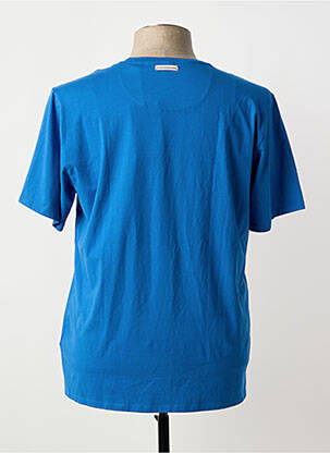 Tricou croială cambrată mâneci scurte albastru A FISH NAMED FRED bărbat