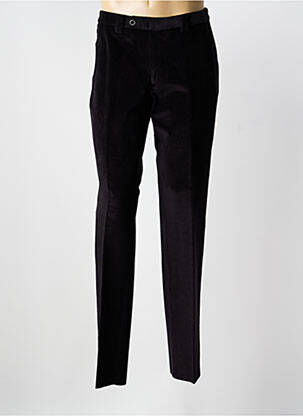 Pantalon drept elasticitate mărime normală negru VELCOREX bărbat