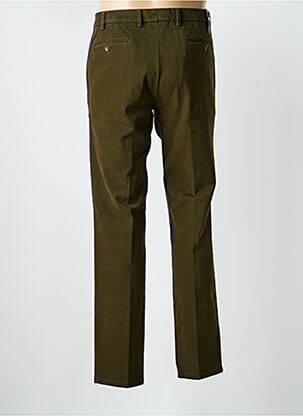 Pantalon chino elasticitate mărime normală verde MEYER bărbat