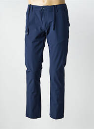 Pantalon chino țesătură poplin mărime normală albastru CONTE OF FLORENCE femme
