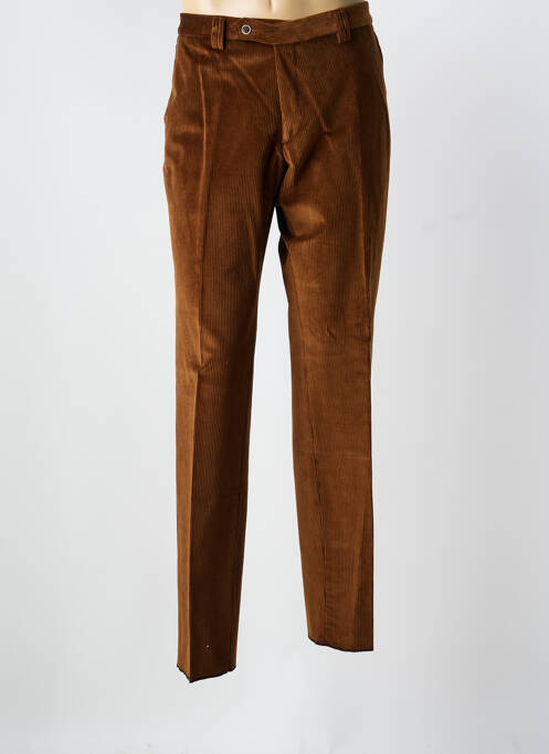 Pantalon drept maro deschis VELCOREX bărbat