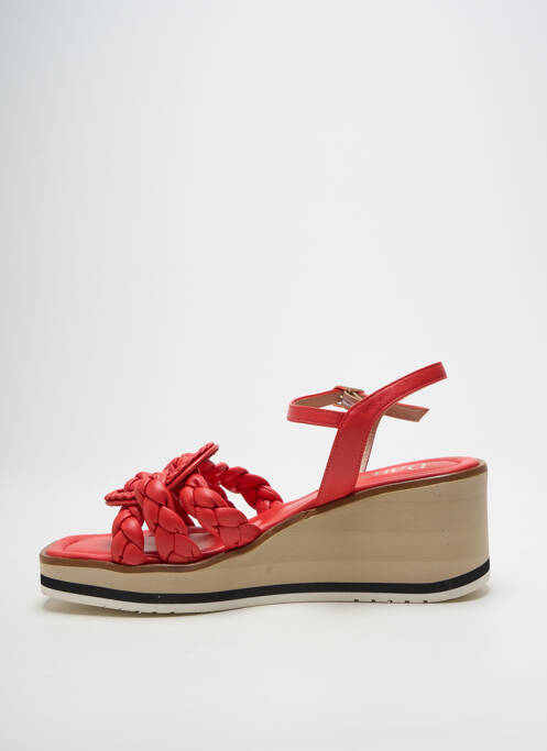 Sandale/Pantofi decupați roșu DANSI femeie