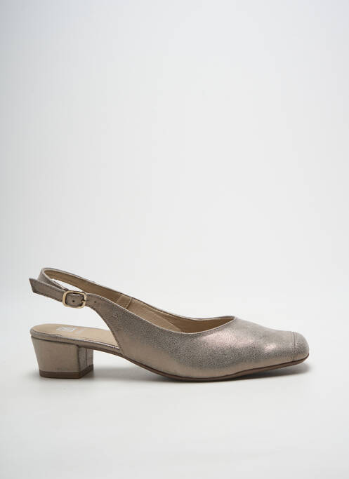 Pantofi cu toc auriu DORKING femeie