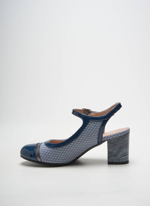 Pantofi cu toc albastru DORKING femeie