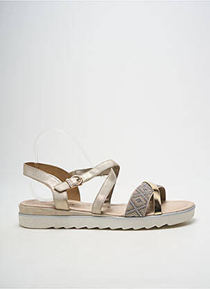 Sandale/Pantofi decupați auriu REMONTE femeie