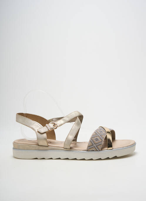 Sandale/Pantofi decupați auriu REMONTE femeie