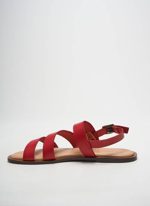 Sandale/Pantofi decupați roșu VERBENAS femeie