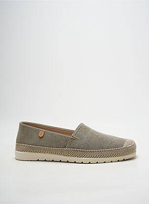 Espadrile vârf rotund vârf rotund verde VERBENAS bărbat