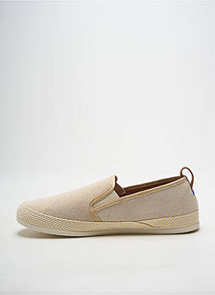 Slip-on-uri vârf rotund vârf rotund bej VERBENAS bărbat
