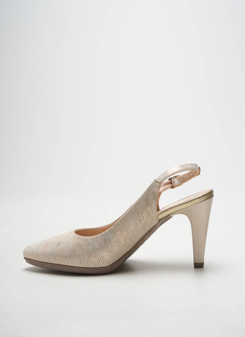 Pantofi cu toc auriu KARSTON femeie