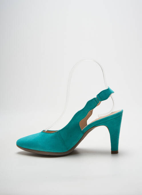 Pantofi cu toc albastru WONDERS femeie