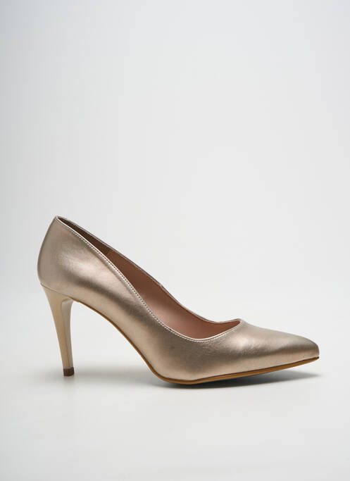 Pantofi cu toc auriu GIULIA femeie