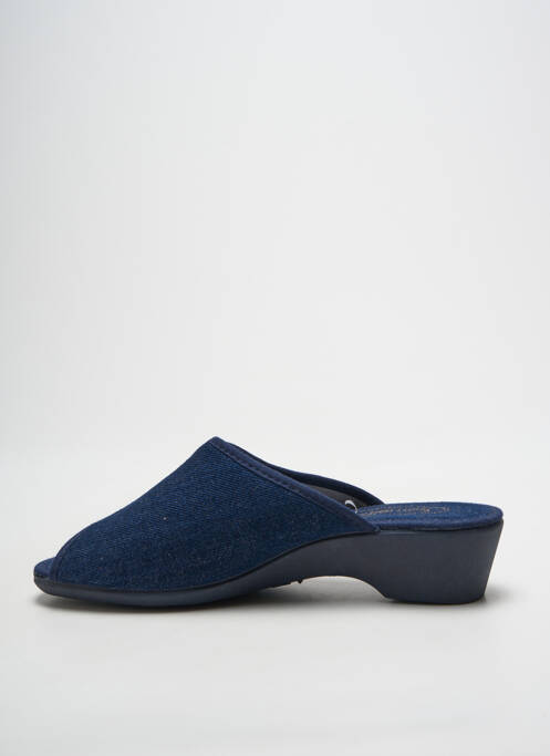 Mulete/Saboți albastru SEMELFLEX femeie