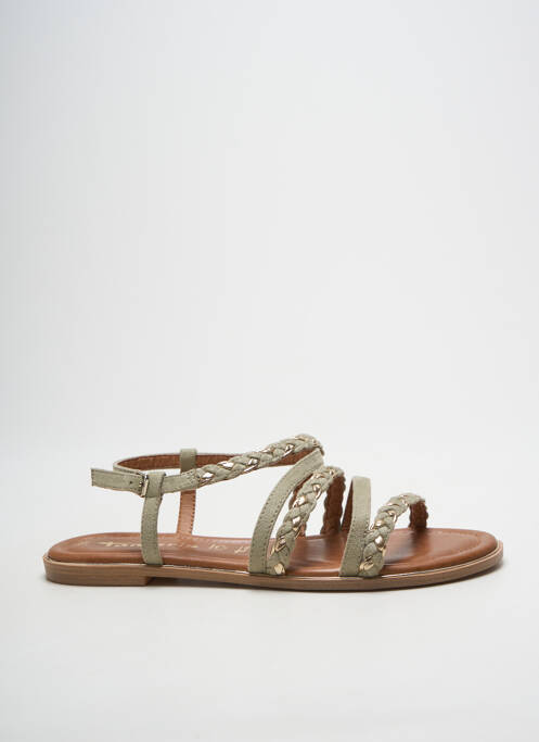 Sandale/Pantofi decupați verde TAMARIS femeie