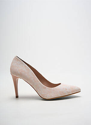 Pantofi cu toc roz GIULIA femeie