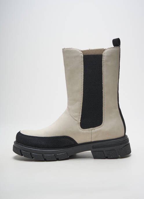 Botine/Ghete bej RIEKER femeie