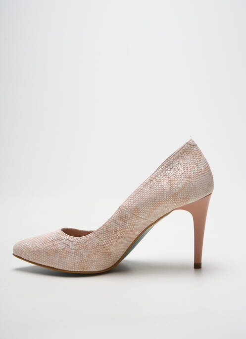 Pantofi cu toc roz GIULIA femeie