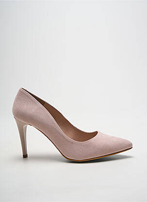 Pantofi cu toc roz GIULIA femeie