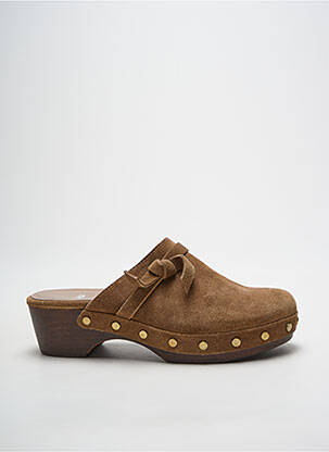 Mulete/Saboți maro SMS femeie