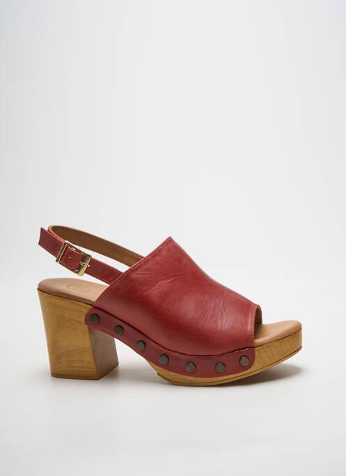 Sandale/Pantofi decupați roșu SMS femeie