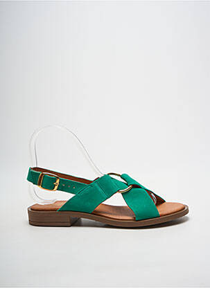 Sandale/Pantofi decupați verde WE DO femeie