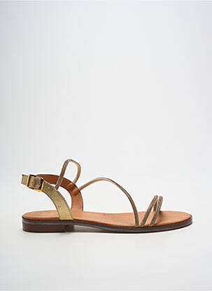 Sandale/Pantofi decupați auriu WE DO femeie