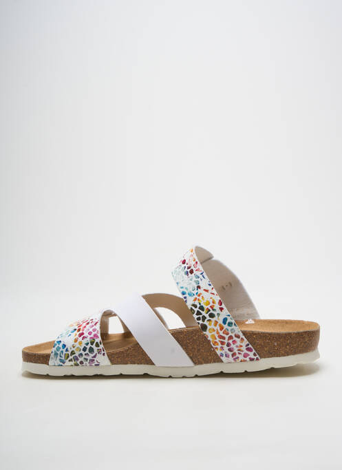 Mulete/Saboți alb ROHDE femeie