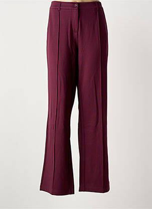 Pantalon larg violet ZILCH femeie