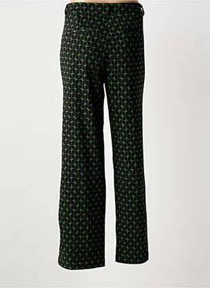 Pantalon drept elasticitate mărime normală verde ZILCH femeie