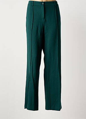 Pantalon drept elasticitate mărime normală verde ZILCH femeie