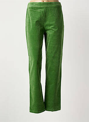 Pantalon drept elasticitate mărime normală verde ZILCH femeie