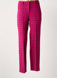 Pantalon drept elasticitate roz ZILCH femme