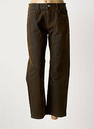 Blugi cu croială dreaptă portocaliu LUMINA femeie