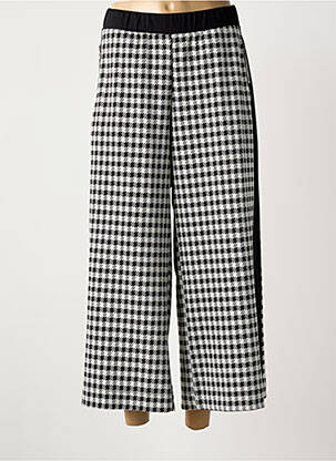 Pantalon 7/8 elasticitate mărime normală negru MAT. femeie