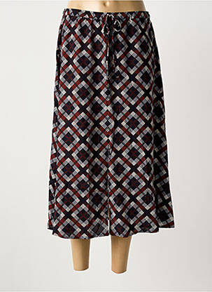 Fustă midi maro NICE THINGS femeie