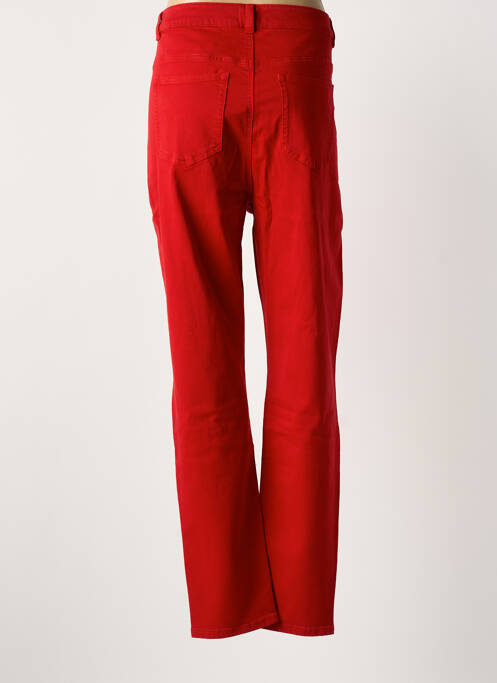 Blugi cu croială slim roșu YESTA femeie