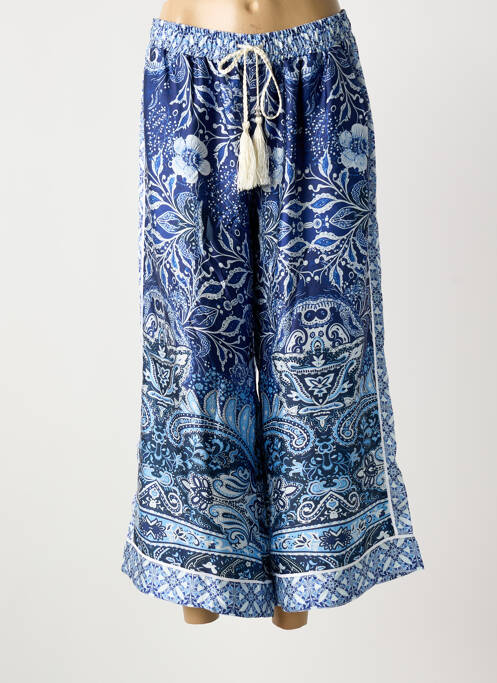 Pantalon 7/8 albastru MAT. femeie