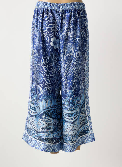 Pantalon 7/8 albastru MAT. femeie