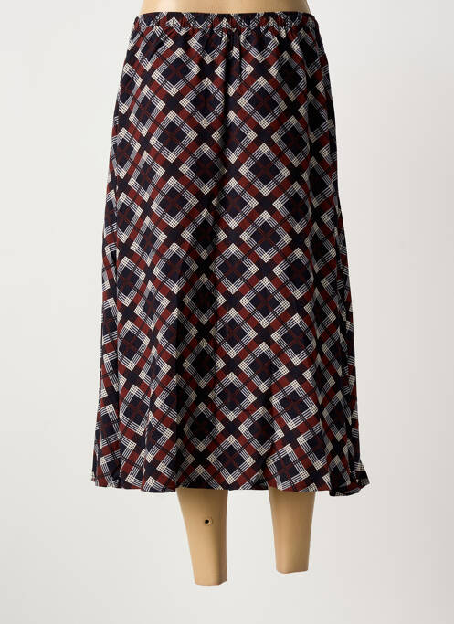 Fustă midi maro NICE THINGS femeie