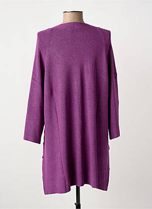 Pulover tunică elasticitate mâneci 3/4 violet MASAI femeie