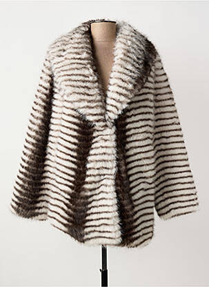 Palton scurt maro ALEX.MAX femeie