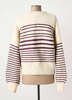 Pulover elasticitate mâneci lungi violet LAMIAR femeie
